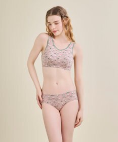 une nana cool ナイトアップブラ MADE WITH LIBERTY FABRIC