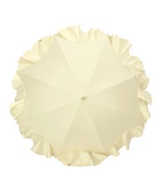 MOONBAT 【ランバン オン ブルー（LANVIN en Bleu）】晴雨兼用日傘　フレアフリル