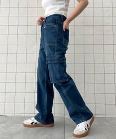 WEGO マルチポケットワイドカーゴパンツ