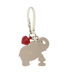 IBIZA アニマーダ　牛革　キーチャーム（ゾウ）