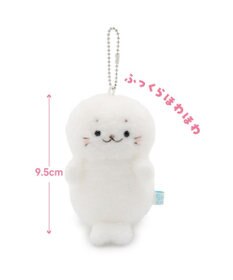 Mother garden しろたん ほわほわ お座り キーホルダー