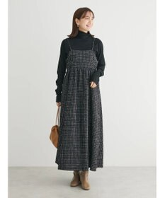 Green Parks ・ＥＬＥＮＣＡＲＥ　ＤＵＥ　ツイードキャミワンピース