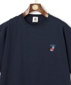 J.PRESS MEN 【AaronChang】【UNISEX】ブルドック エンブロイダリー Tシャツ