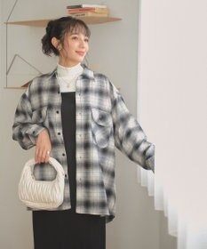 WEGO 【ユニセックス着用ITEM/SMLサイズ展開】チェックネルシャツ