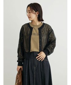 Green Parks ・ＳＵＧＡＲ　ＳＰＯＯＮ　ハナレースカーディガン