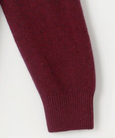 JOSEPH ABBOUD カシミヤブレンド ハイネック ZIP プルオーバーニット