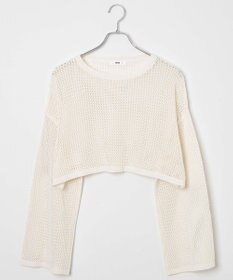 WEGO ショートメッシュニットプルオーバー