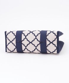 TOCCA 【大人百花掲載】【A4サイズ対応】CHECKER CLOVER KNITBAG ニットバッグ