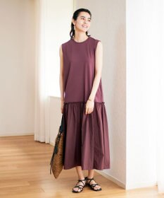 UNFILO 【接触冷感/吸水速乾】BEAUTY FORM コンビ ワンピース