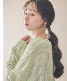 earth music&ecology スキッパールーズカーディガン