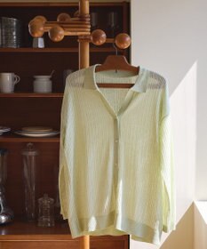 earth music&ecology スキッパールーズカーディガン