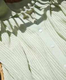 earth music&ecology スキッパールーズカーディガン