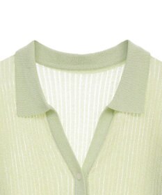 earth music&ecology スキッパールーズカーディガン