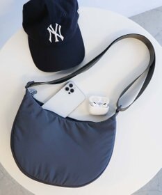 WEGO カラーハーフムーンショルダー