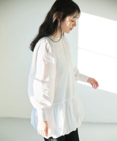 #Newans バルーンヘムブラウス