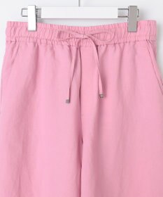 UNFILO 【軽量/UVケア】ライトリネン ワイドパンツ