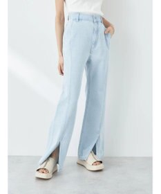 earth music&ecology センタースリットデニムパンツ