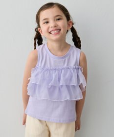 ANY KIDS 【新色追加】3WAY フリルドッキングTシャツ
