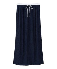 Green Parks ダブルウエストレイヤードイージーナロースカート