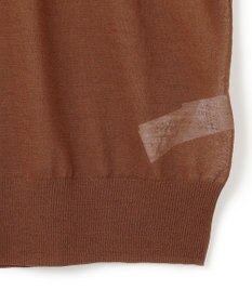 BEIGE， 【洗える】CADDO / シアーウールクルーネックトップス