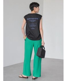 AMERICAN HOLIC 前後ロゴノースリーブカットプルオーバー