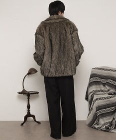 WEGO フェイクファーZIPブルゾン