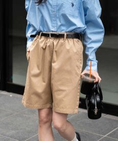 WEGO 【ユニセックス着用ITEM/ウエストゴム】リラックスイージーショーツ