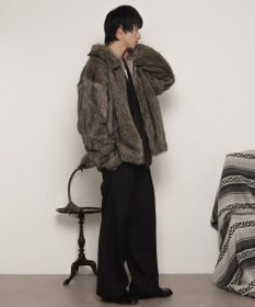 WEGO フェイクファーZIPブルゾン