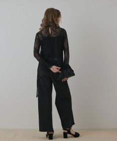 GRACE CONTINENTAL レースボウタイブラウス