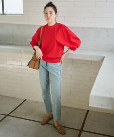 #Newans ラウンドスリーブカットソー