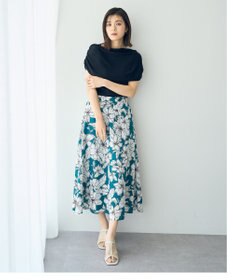 YECCA VECCA シャーリングオフショルニット