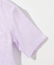 JOSEPH ABBOUD 【キングサイズ・麻100％・軽い・涼しい】 モイスチャーリネン半袖 シャツ