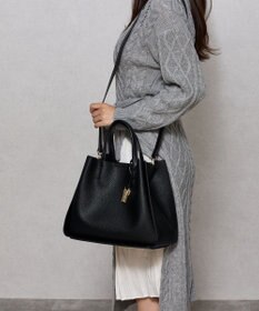 style code 【8/26入荷】【MERCURYDUO/マーキュリーデュオ】アオリワークハンドバッグ