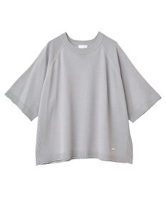 Green Parks トレーナー風ニットプルオーバー