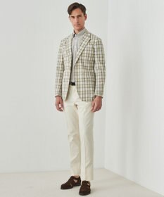 GOTAIRIKU 麻混・襟しっかり【洗える/通気性】ノルマンディーリネン ボタンダウンポロシャツ(25年モデル)