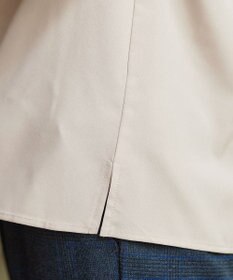 Tiaclasse 【洗える】配色パフスリーブシャツブラウス