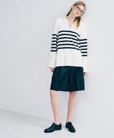 uncrave スウェットライクニット スキッパートップス