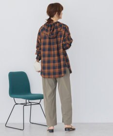 AMERICAN HOLIC チェックフードシャツ