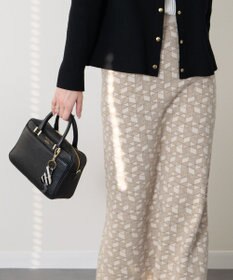 INTER-CHAUSSURES 【ANDREA CARDONE】ネコ型レザーキーチャーム