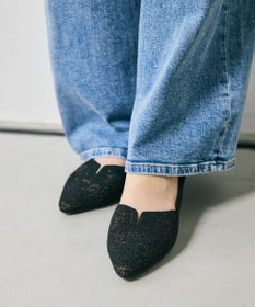 steppi ポインテッド レース パンプス