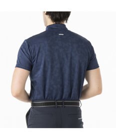 ZERO HALLIBURTON エレガントカモ柄ジャガードモックネックTシャツ ZHG-M5S8b 82957