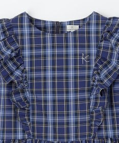 組曲 KIDS 【150-160㎝】チェック ワンピース