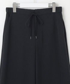 J.PRESS LADIES L 【洗える・吸水速乾・接触冷感・セットアップ対応】Light ジョーゼット ワイド パンツ