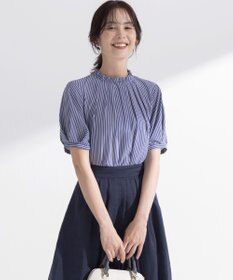 組曲 ライトデシンフリル襟 ブラウス