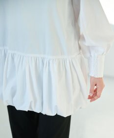 #Newans バルーンヘムブラウス