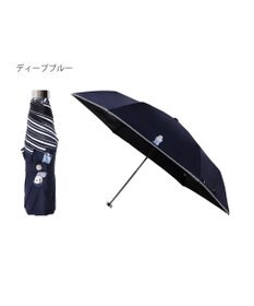 MOONBAT 【WEB限定】 POLO RALPH LAUREN（ポロ ラルフローレン） 晴雨兼用日傘 ワンポイントポロベア プリント 折りたたみ傘 ポーチタイプ 1級遮光/遮熱/遮光