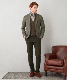 JOSEPH ABBOUD 【インナーダウン対応】2WAYストレッチダウンベスト