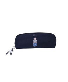 MOONBAT 【WEB限定】 POLO RALPH LAUREN（ポロ ラルフローレン） 晴雨兼用日傘 ワンポイントポロベア プリント 折りたたみ傘 ポーチタイプ 1級遮光/遮熱/遮光