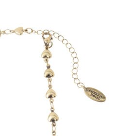 AMERICAN HOLIC ハートモチーフチェーンネックレス