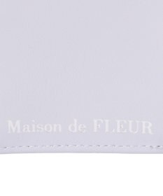 Maison de FLEUR ビジューリボンキルティングウォレット